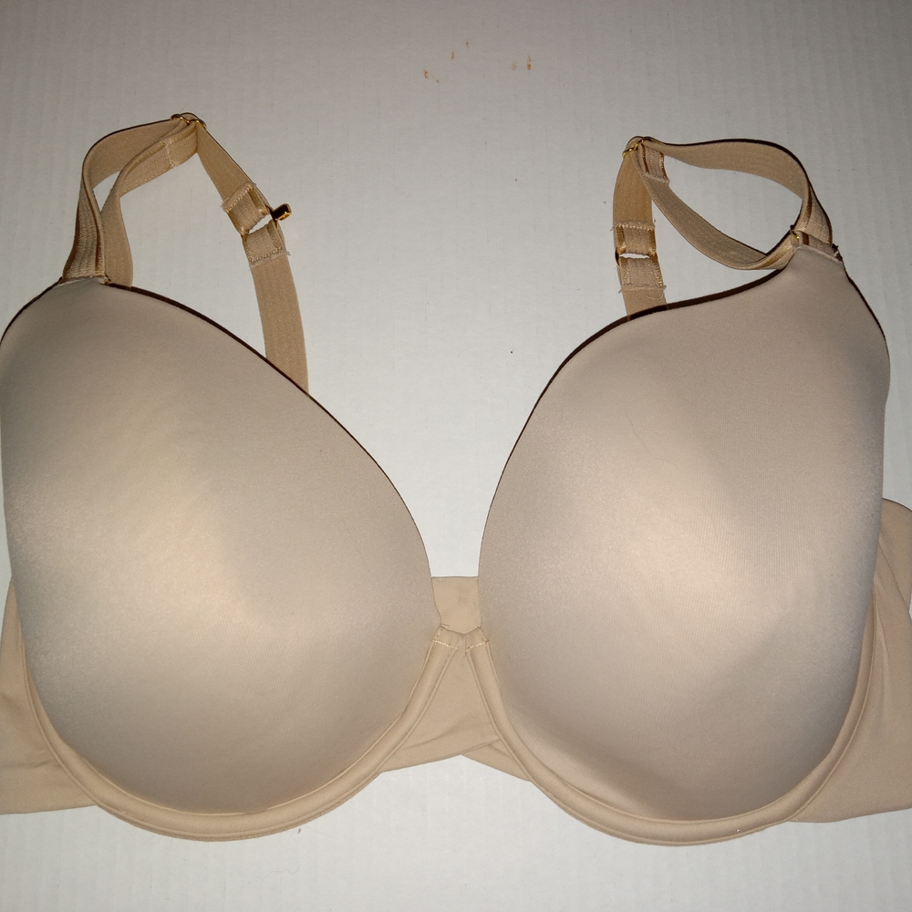 Joyspun Solid Beige Women's Bra Sz 36DDD
